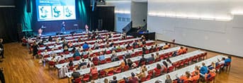 Sal A1 med plads til op til 600 mødedeltagere - Roskilde Kongrescenter