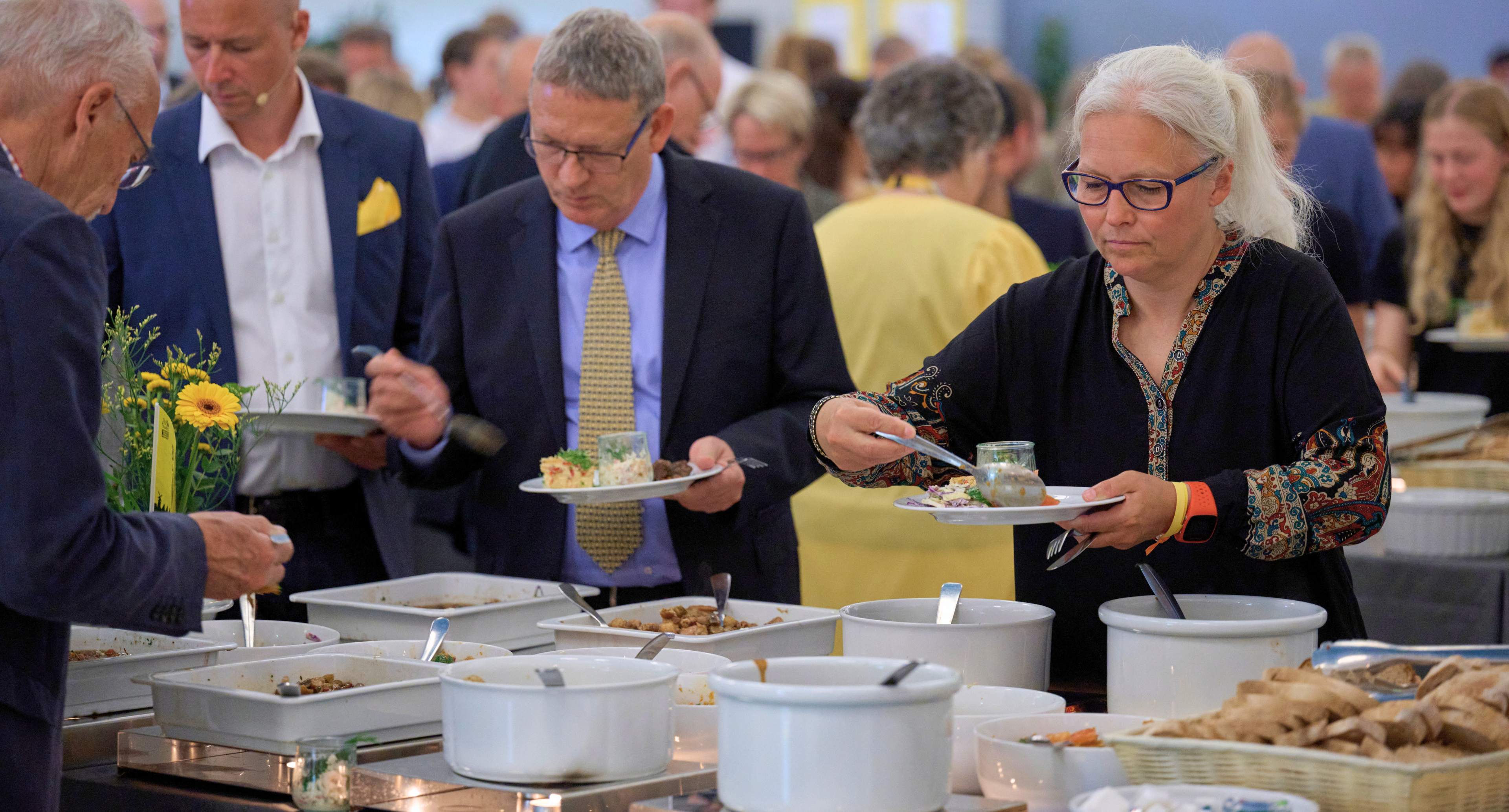 Forplejning og buffet til møder og events hos Roskilde Kongres- og Idrætscenter
