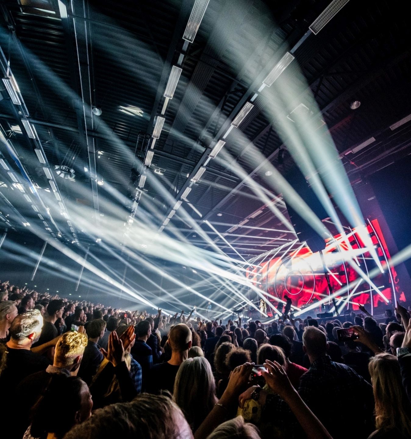 Stor koncert i Roskilde Kongrescenter