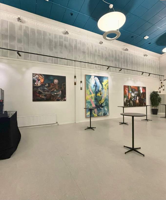 85 Lokal Kunst I Roskilde Kongres Og Idrætscenter