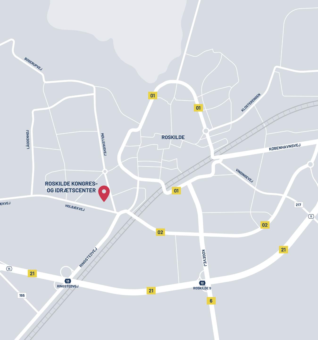 Find Vej Roskilde Kongres Og Idrætscenter