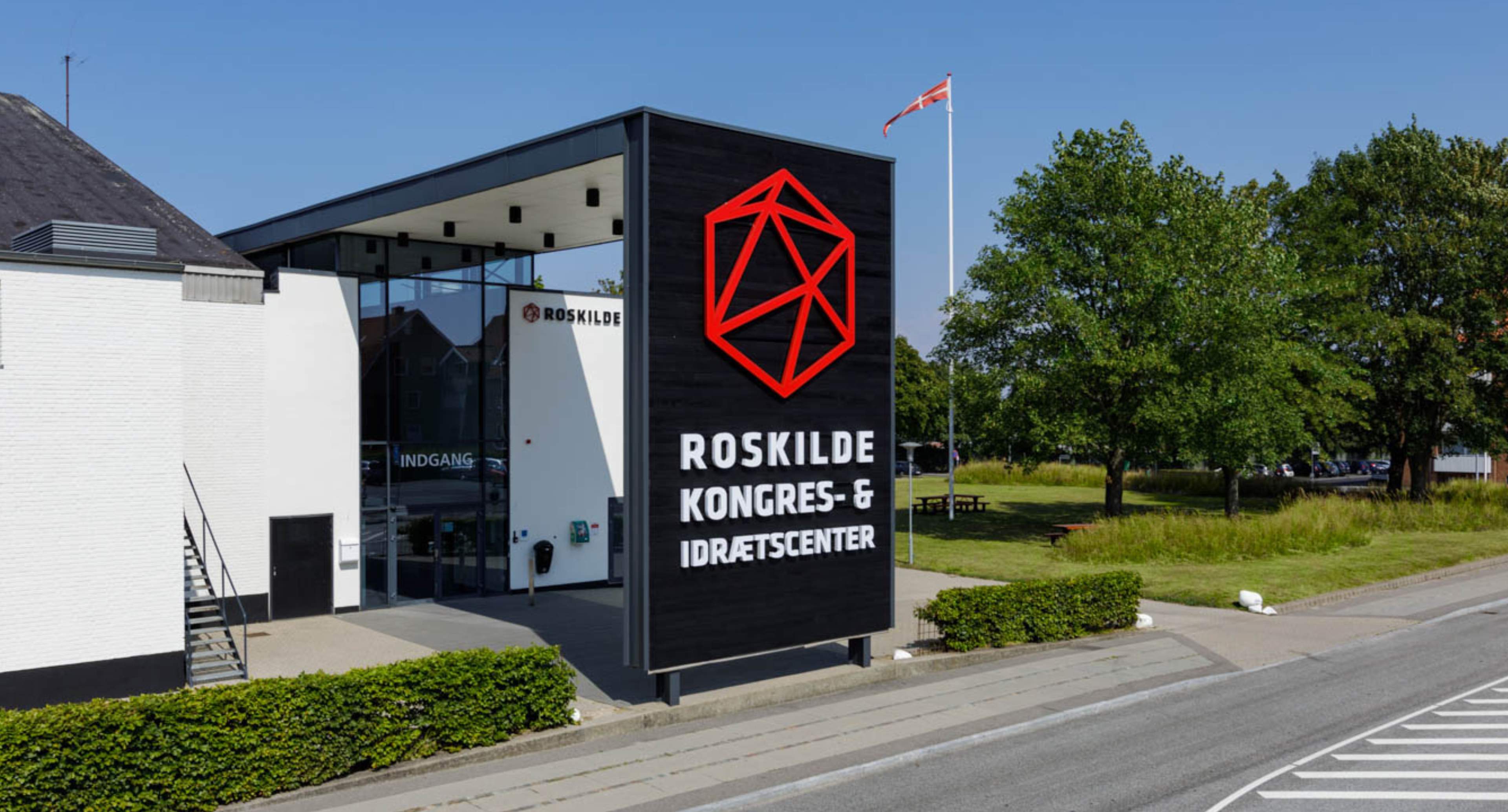 Indgang Syd - Roskilde Kongres- og Idrætscenter