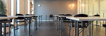 Mødelokale Roar i Roskildes store konferncecenter på Sjælland