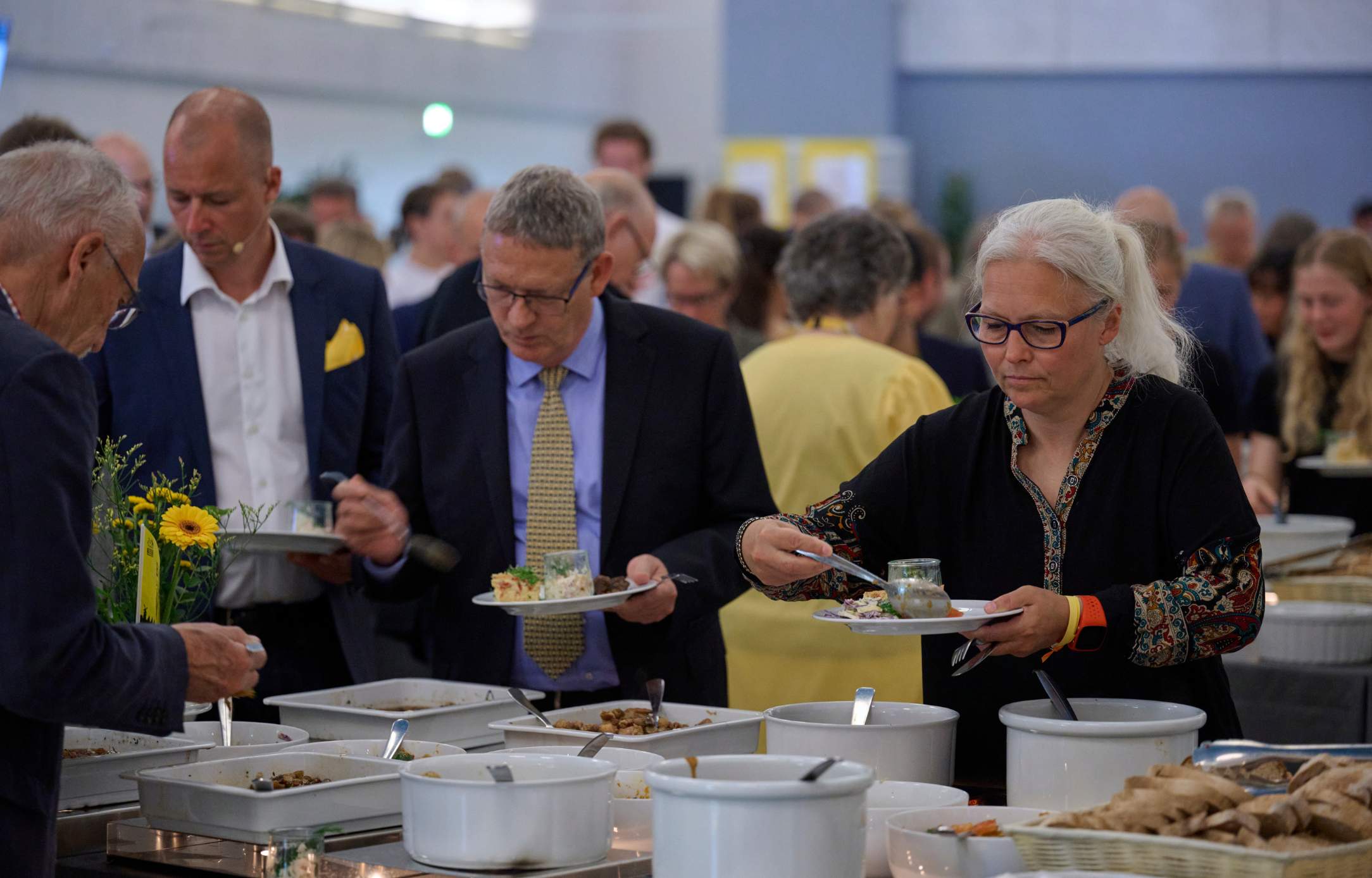 Festbuffet i Vandrehallen ved Sal A