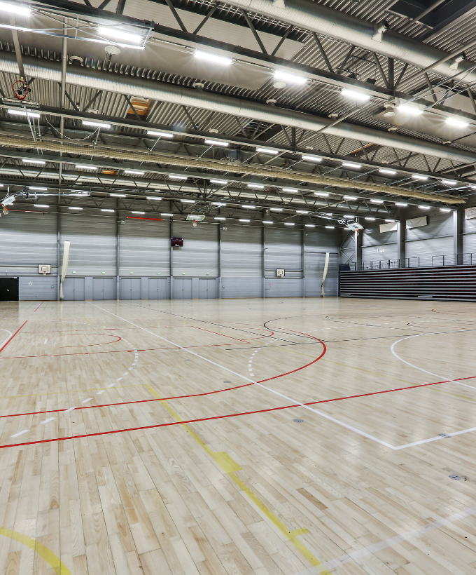 Tom hal C i Roskilde Kongres- og Idrætscenter