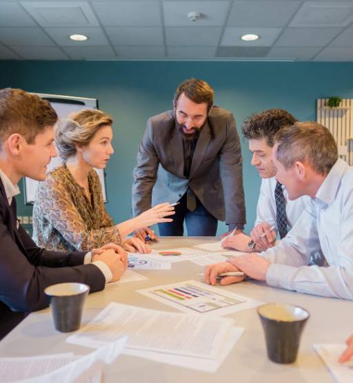 Møde med deltagere i dialog hos Roskilde Kongres- og Idrætscenter