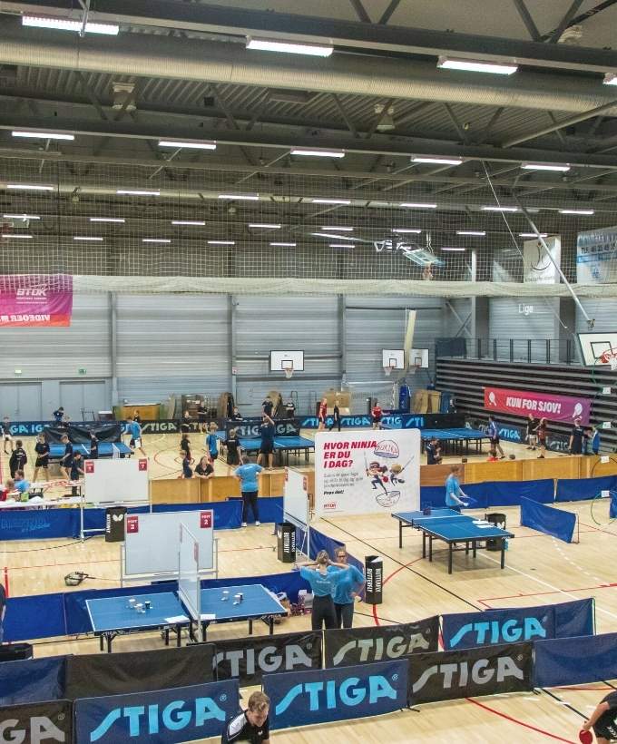 Hal C, sport, bordtennisfestival